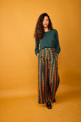 Nenufar Green Triangle Pants